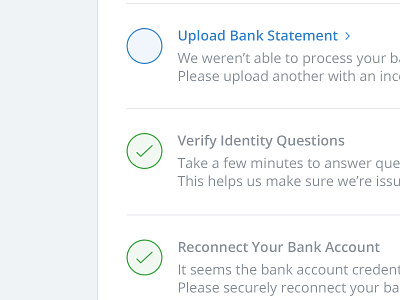 Task List steps tasks