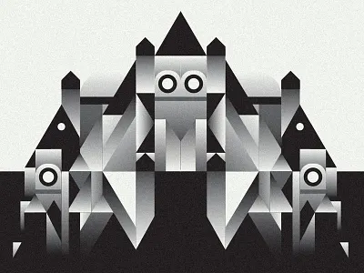 Poly geometric illustrator poly