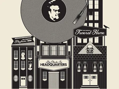 Metropolis of Checkopolis architecture building illustrator suburban