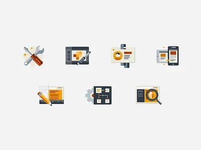 Fireart Produсts Icons fireart fireart studio icon illustration