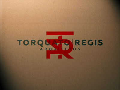 Torquatto Regis Architecture - Logo Mark architect architecture black column icon logo logo design monogram pillar white