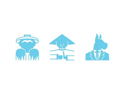 Icons great dane icons it advisors mr miyagi oscar the grouch pictograms signs