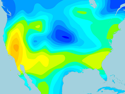 Maps Yay! cloud country data design earth humidity infographic map united states weather world