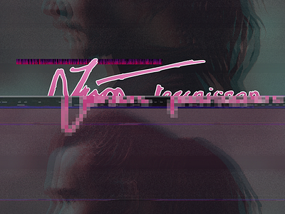 Header Image 90s glitch grunge jason paralax pink portfolio punk teunissen website