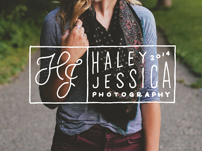 Haley Jessica Photography hand drawn hand lettering lettering logo logo design type typography