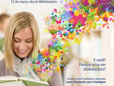 Librarian Day books color imagination