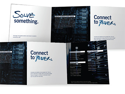 Solve Something computer science editorial design print design spec