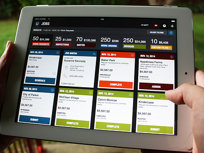 Jobs construction ipad job