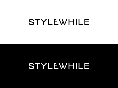 Stylewhile Logo clothes dresses fashion ipad app logo photo