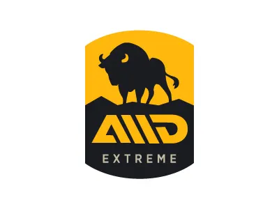 Awd bison bull extreme logo
