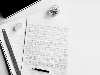 Font W.I.P. art design draw drawing font handlettering handmade letter lettering type typography wip