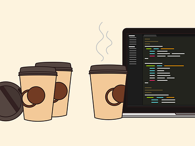 My Typical Workstation coding coffee greevz javascript station sublime work workstation