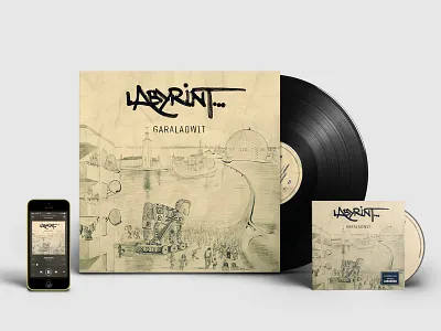 Labyrint - Garalaowit Cover album cover cd cover labyrint packaging vinyl