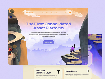 Consolidated Asset Platform UI Design asset platform blockchain blockchain design climb platform consolidated consolidated asset decentralized trading digital asset omnichain liquidity platform design trading ui design user friendly ux design ux ui web design web3 web3 interface website