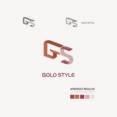 Gold Style branding graphic design logo logo design