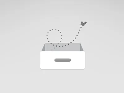 Empty 404 empty empty state error flat icon illustration minimal ui web