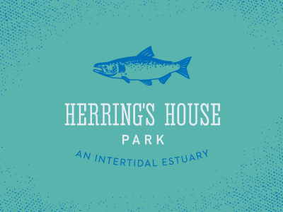Herring's House Park logo parks seattle vector