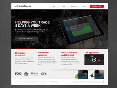 Rebound: Website Wireframe (Homepage) app design development homepage html5 jquery ui website