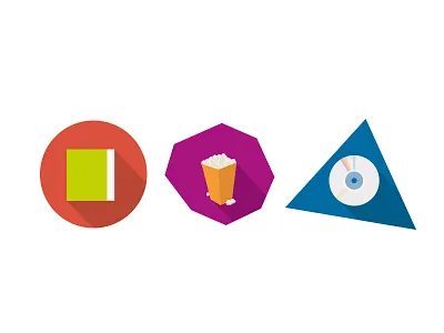 Flat illustration experiment flat illustration