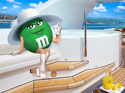 I'm on a boat boat branded content facebook mars miss green mms netherlands