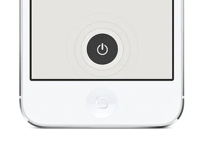 login/logoff button app apple design flat ios mobile