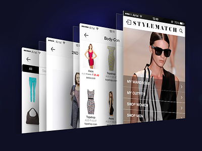 Stylematch app development appstudioz augmented reality bestshoot brand ecommerce fashion ios iphone retail shop shopping