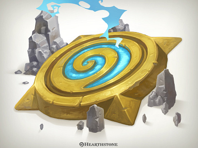 Hearthstone blizzard hearthstone icon illustrated