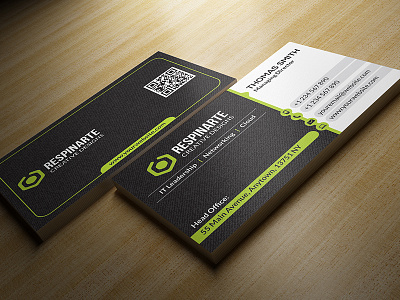 Corporate Business Card - RA54 business card corporate respinarte