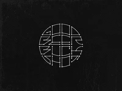 Good Beer Buck Shot beer brand branding constellation identity lettering logo mark packaging star stars