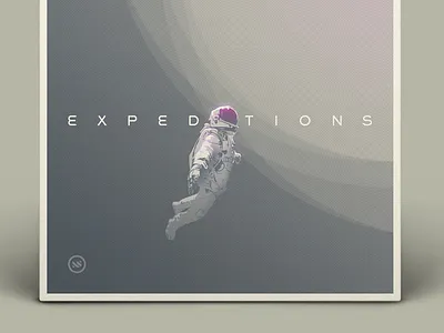 DesignersMX "Expeditions" album astronaut cover designersmx illustration mix nashville playlist