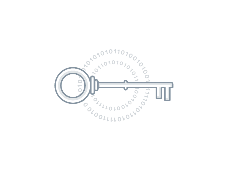 Data Encryption Illustration animation codepen css data encryption grey key nutanix shining svg white yellow