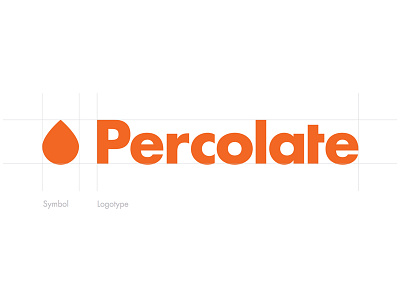 Logo construction branding futura identity percolate technology