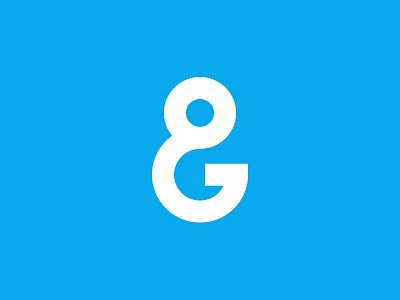 Ampersand ampersand geometric graphic design lettering logo logomark