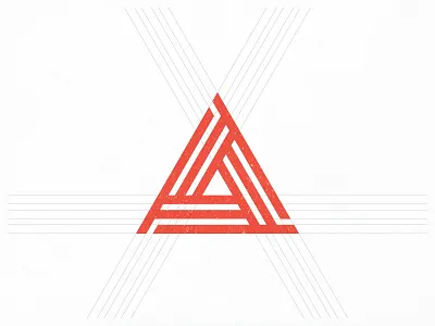 Triangle Logo Tryout design logo symbol symmetry triangle vector