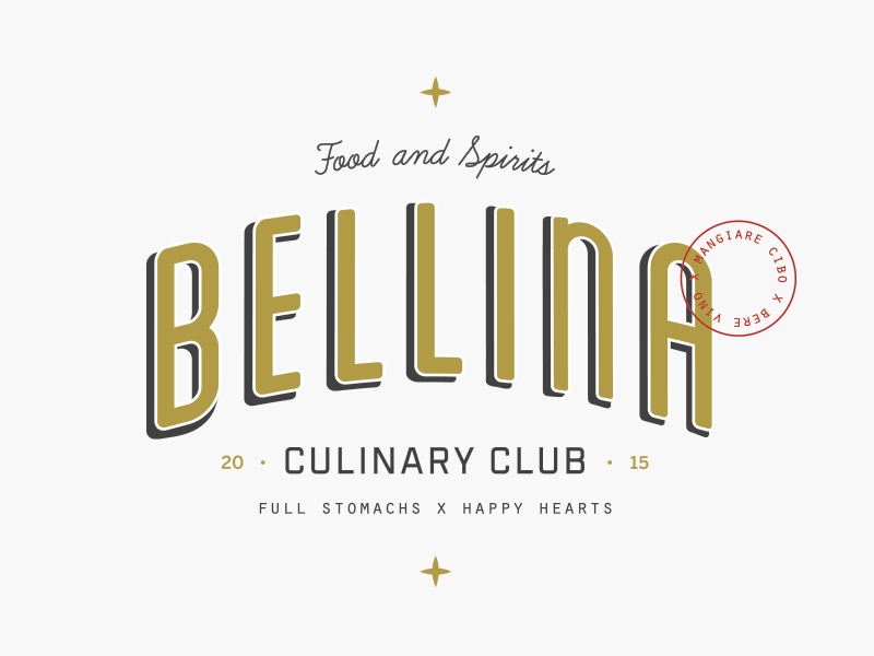 food and drinks and stuff culinary food illustration italian logo restaurant stamp starburst tomato