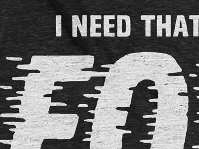 I Need That by EOD eod graphic design illustration typography