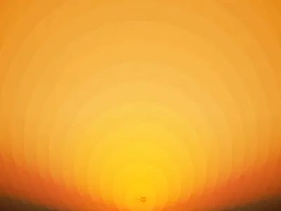 Sunset clockwork desktop fall orange sunset wallpaper