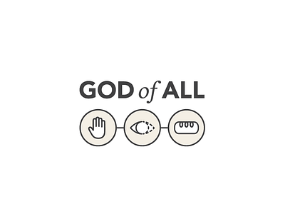 God of all... fundraising god icon iconography jesus mission people sovereignty type vision