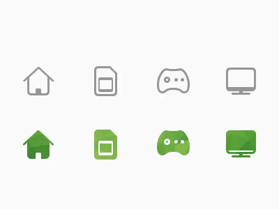 actionbar icons