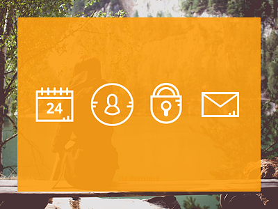 Somethingcons calendar email icons mail password potatoes user