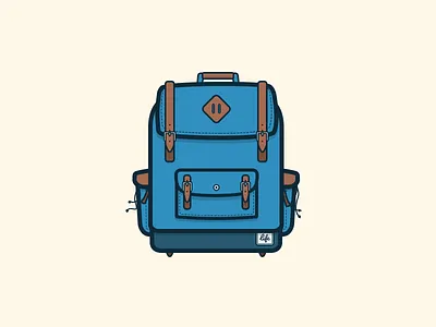 Back from Campin' bag gone campin illustration life life clothing