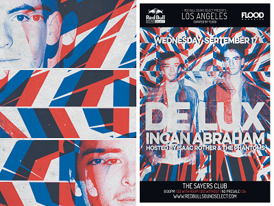 De Lux For Red Bull Sound Select Vers 2 de lux gigposter red bull sound select