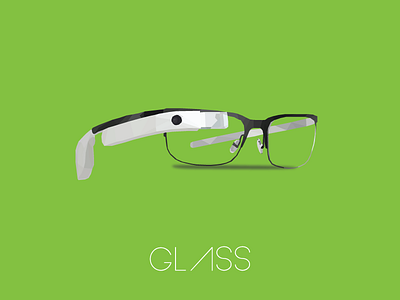 Google Glass artwork glass google low poly wearables