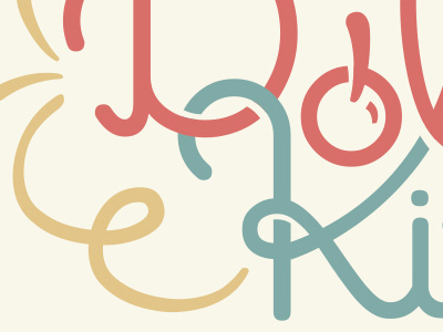 Dolly's Kitchen cakes logo type