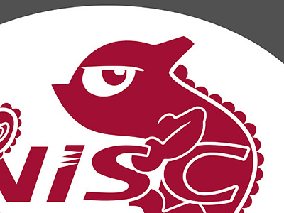 Chameleon logo Idea Flat chameleon logo photoshop