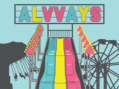 WIP - Alvvays at the Starlight gigposter alvvays illustration vector