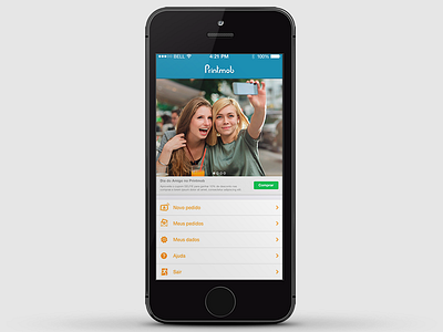 Printmob on iOS! interface ios