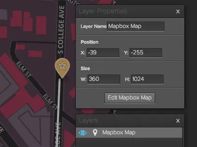 App Press & MapBox android app press ios iphone mapbox photoshop