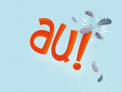 Auch! book children illustration story