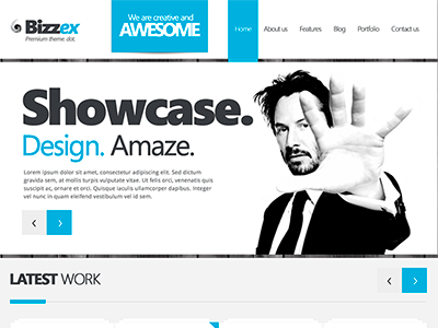 Bizzex – Juicy Free PSD Template bizzex download free psd